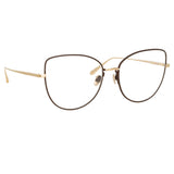 Eloise Optical Frame in Light Gold