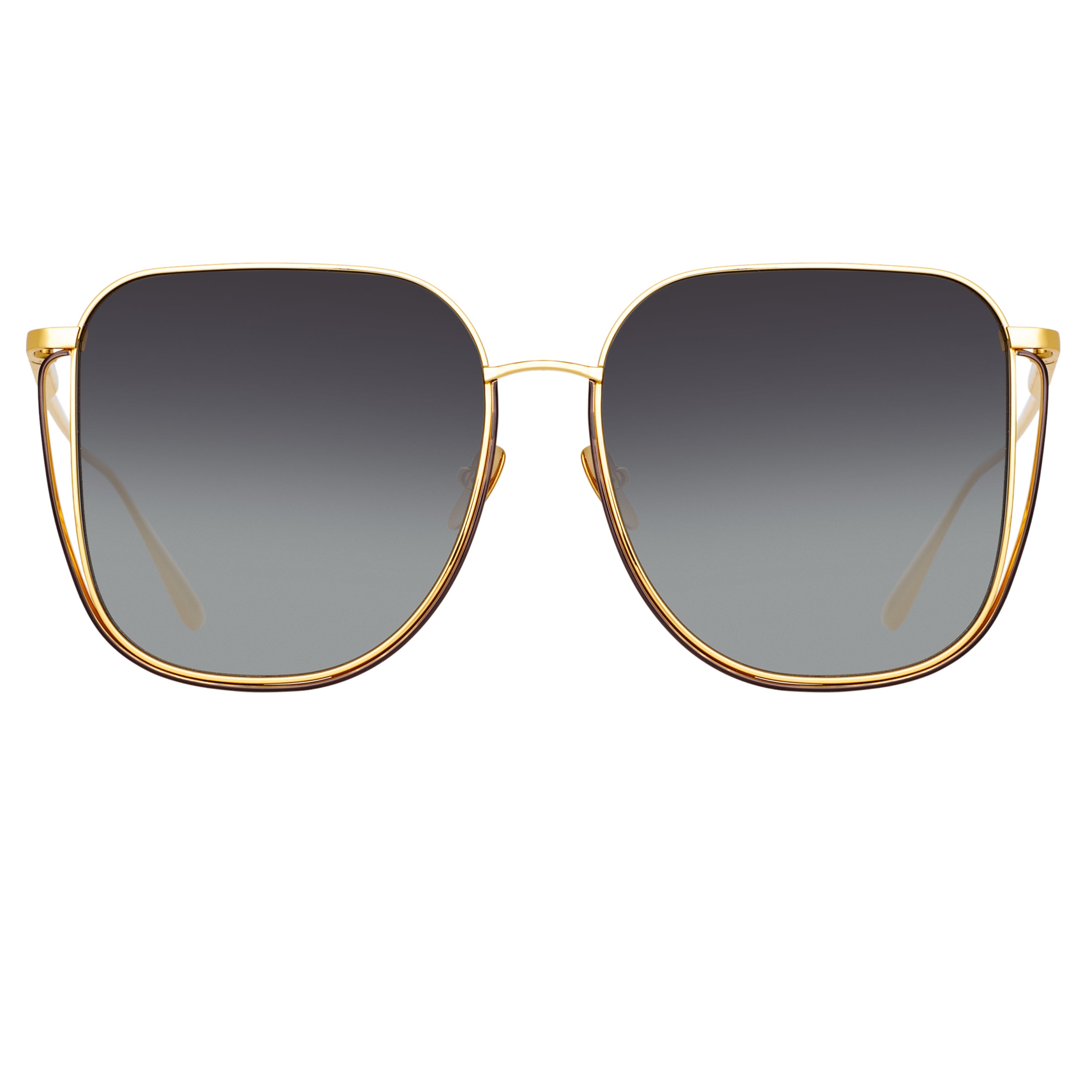 Camry Sunglasses in Yellow Gold