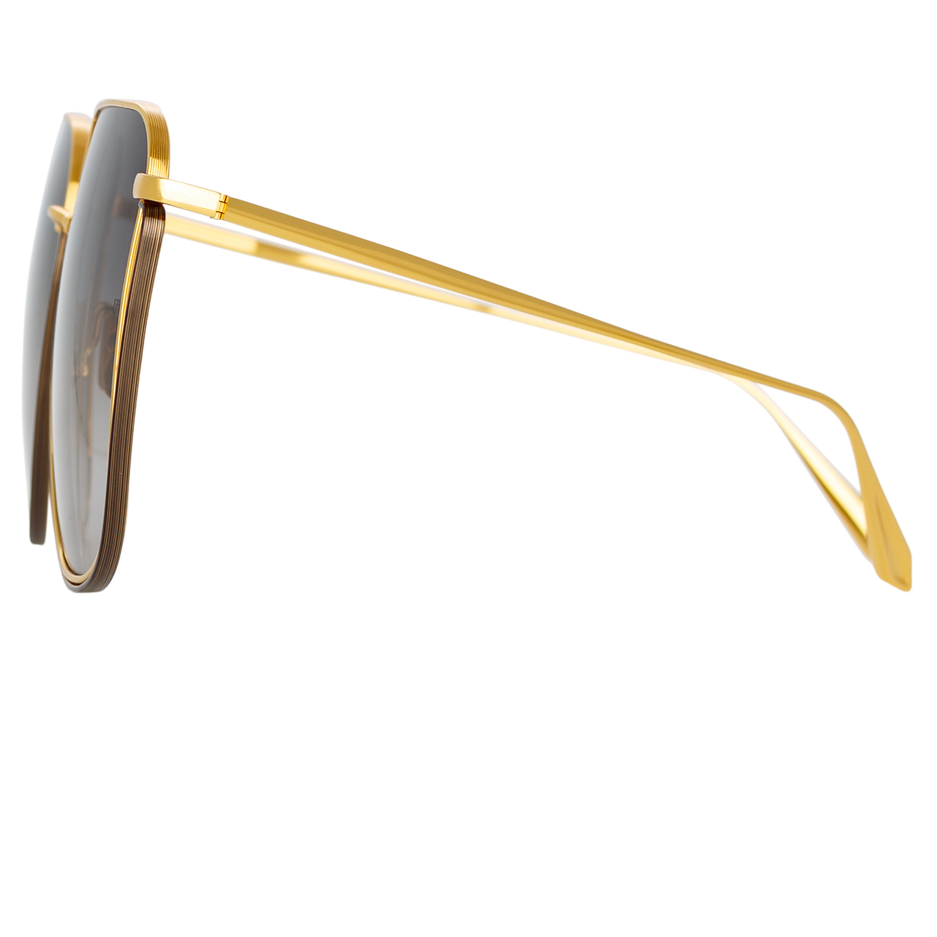 Camry Sunglasses in Yellow Gold