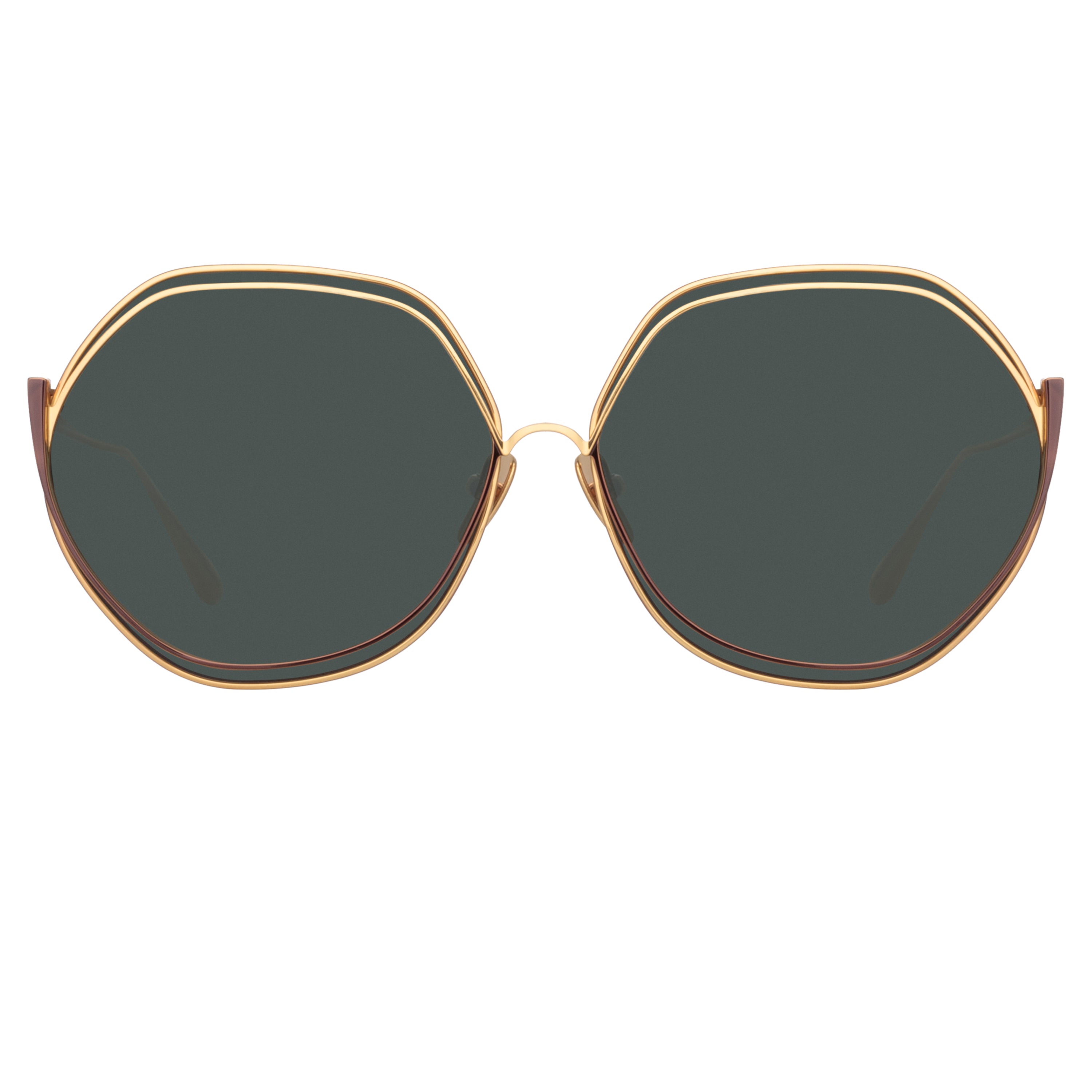 Aspen Sunglasses in Yellow Gold