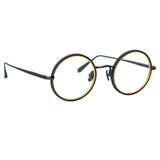 Cortina Optical Frame in Nickel and Yellow Gold