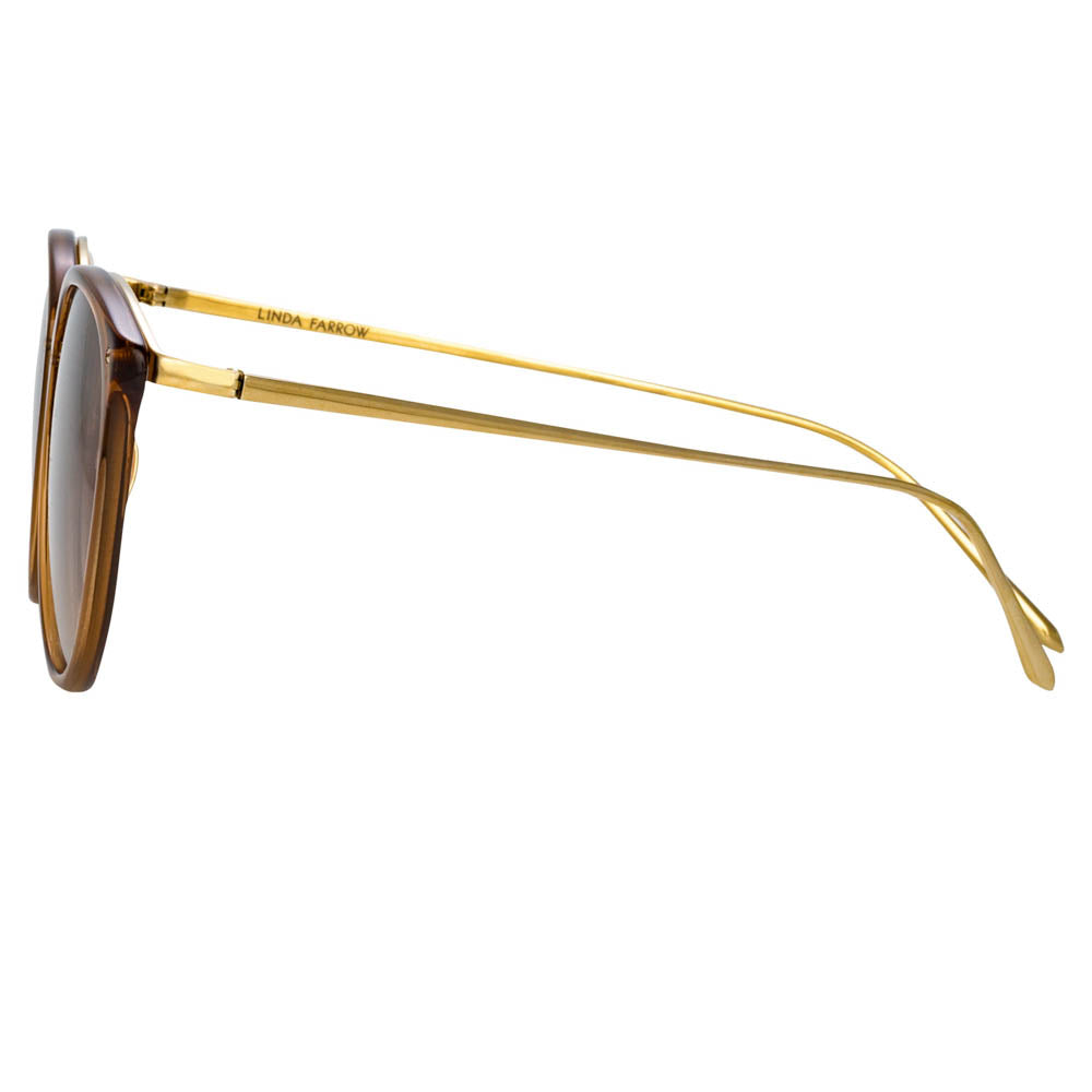 Calthorpe Sunglasses in Brown Frame