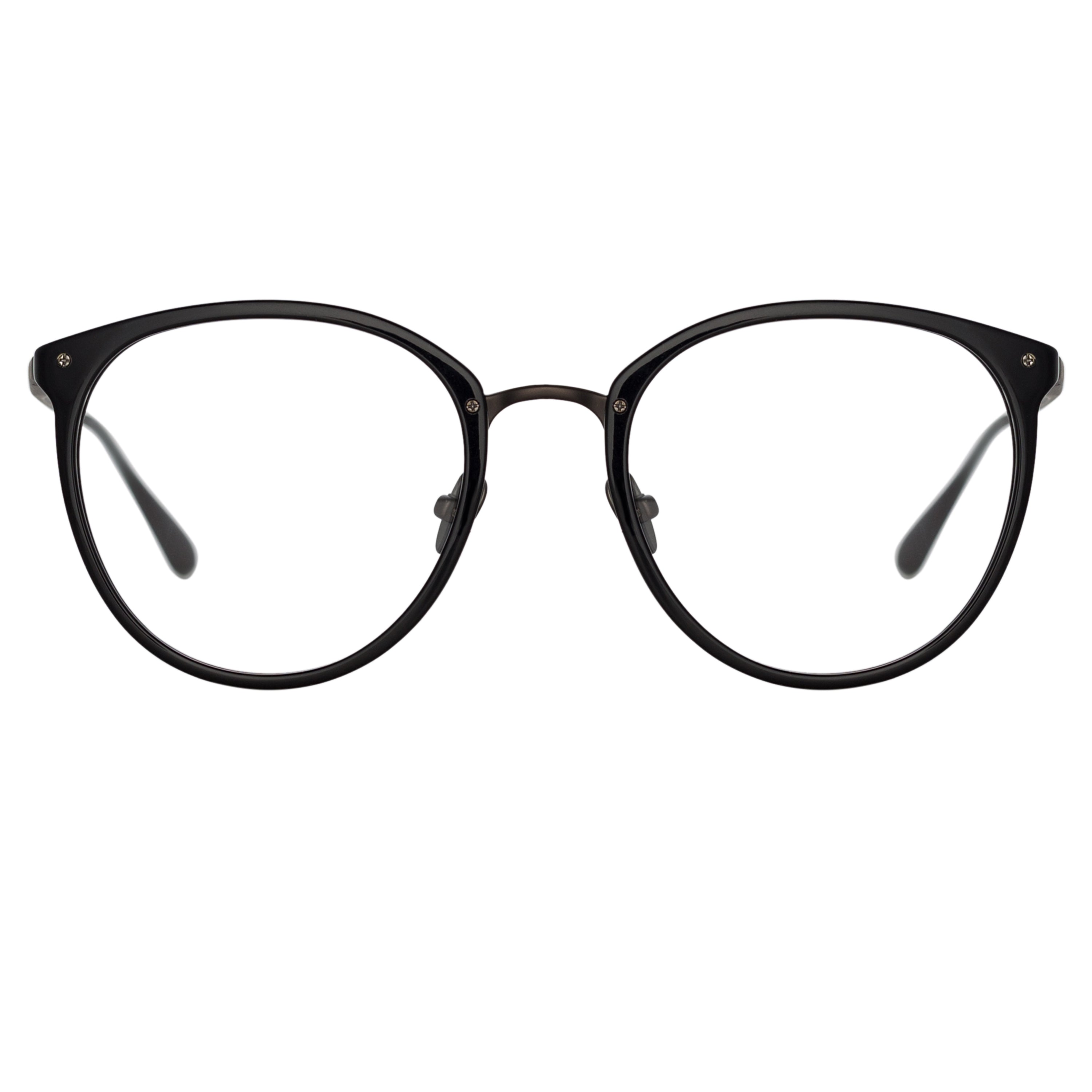 Calthorpe Optical Frame in Black and Nickel