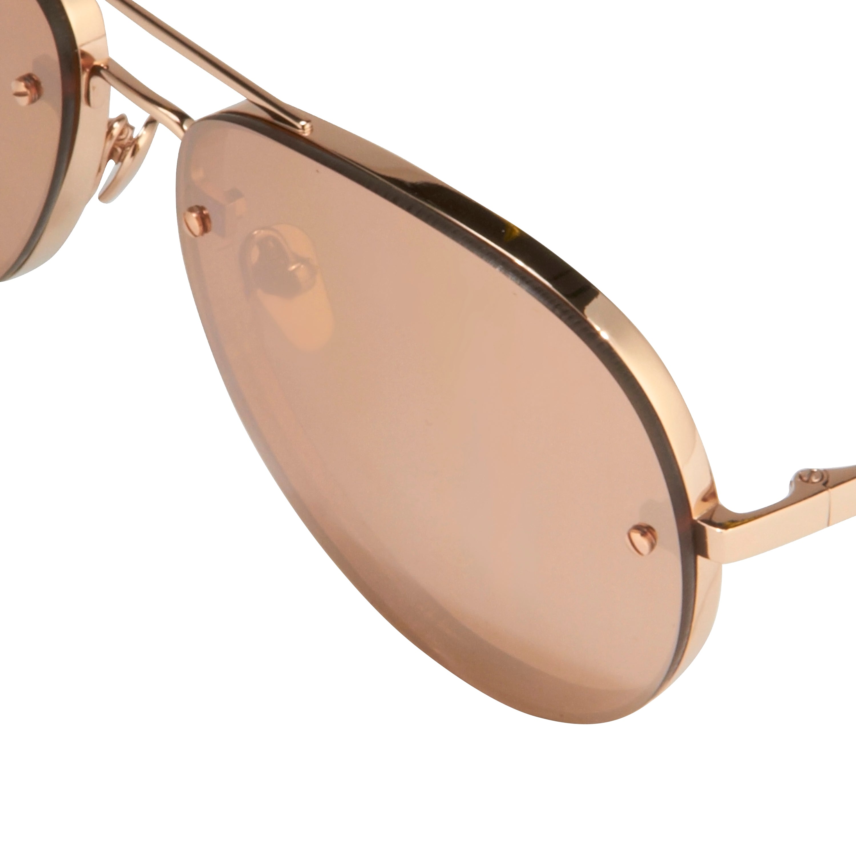 Linda Farrow 307 C3 Aviator Sunglasses