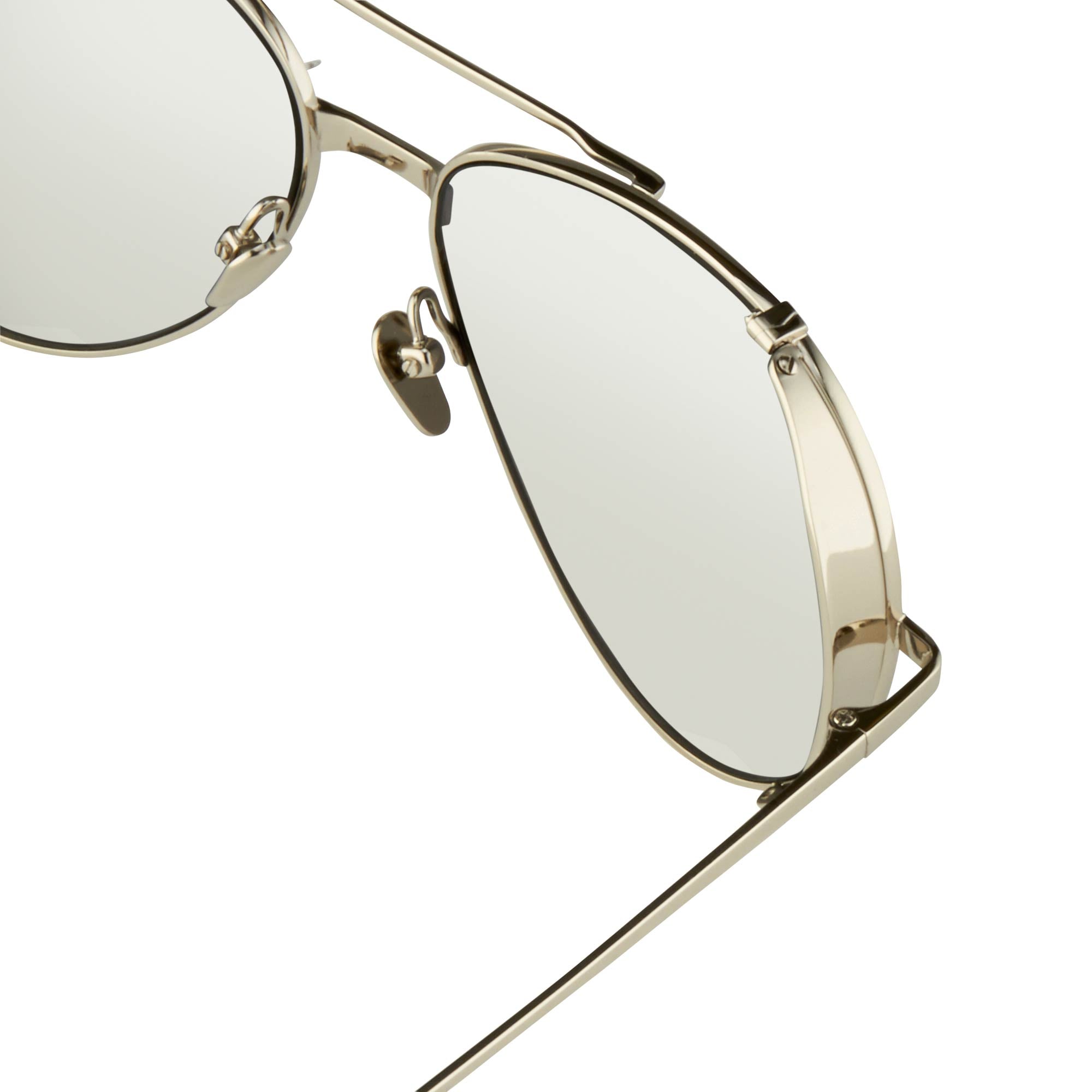 Aviator Sunglasses in Platinum