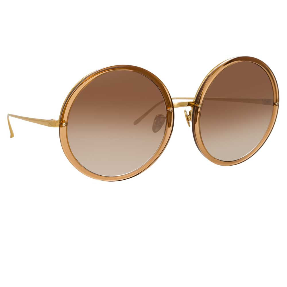 Kew Sunglasses in Brown Frame