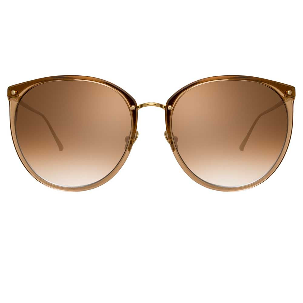 Kings Sunglasses in Brown Frame