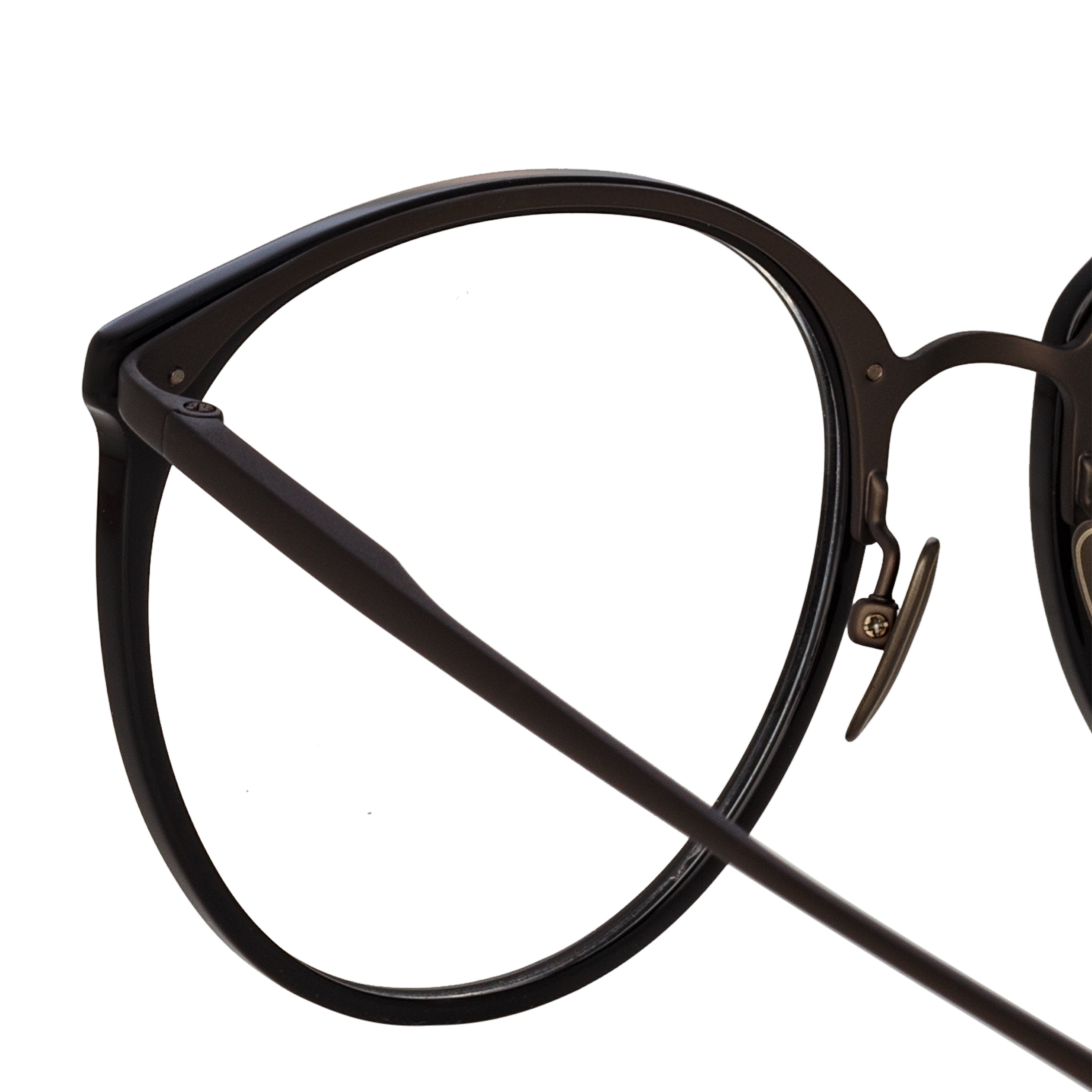 Kings Optical Frame in Matt Black