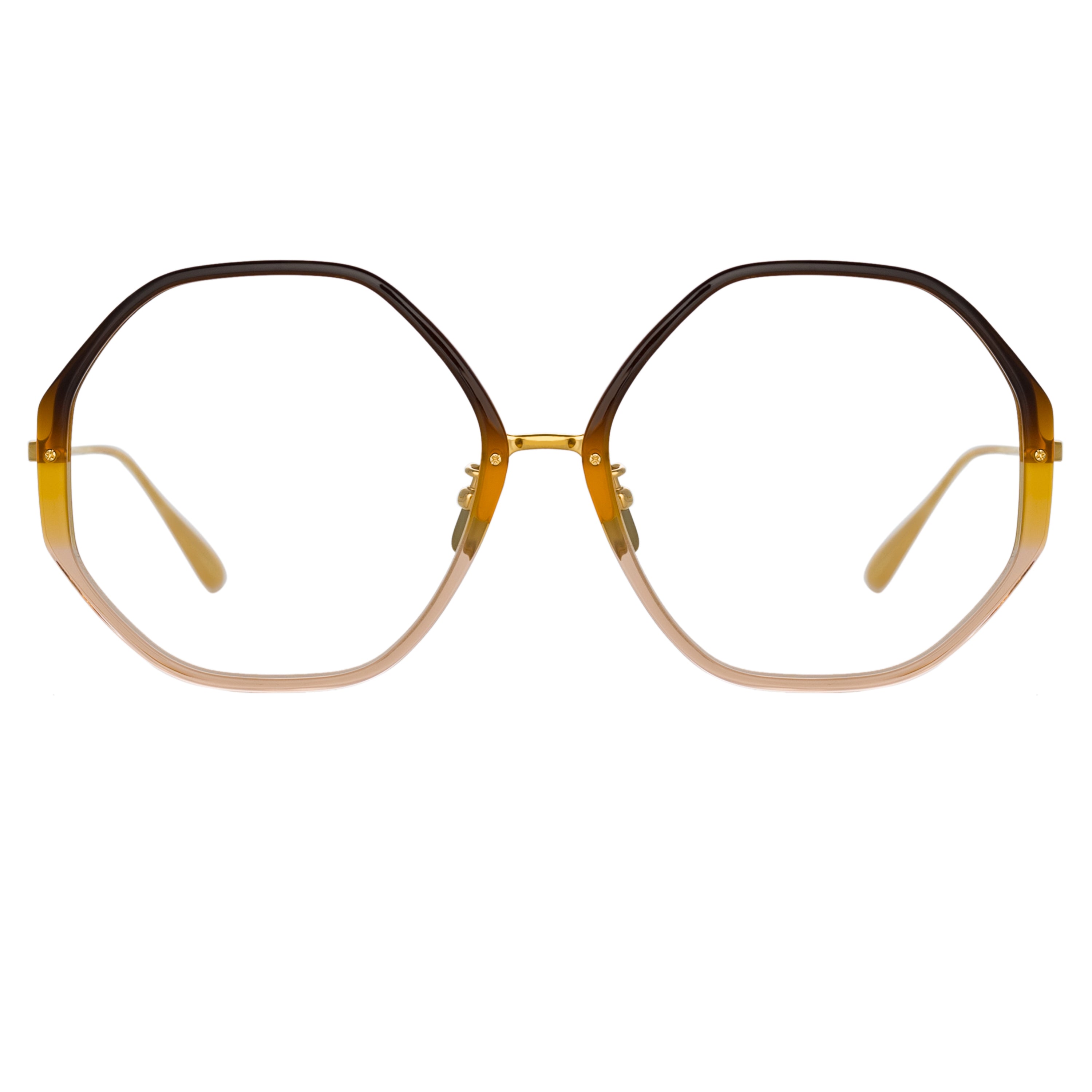 Alona Optical Frame in Brown Gradient