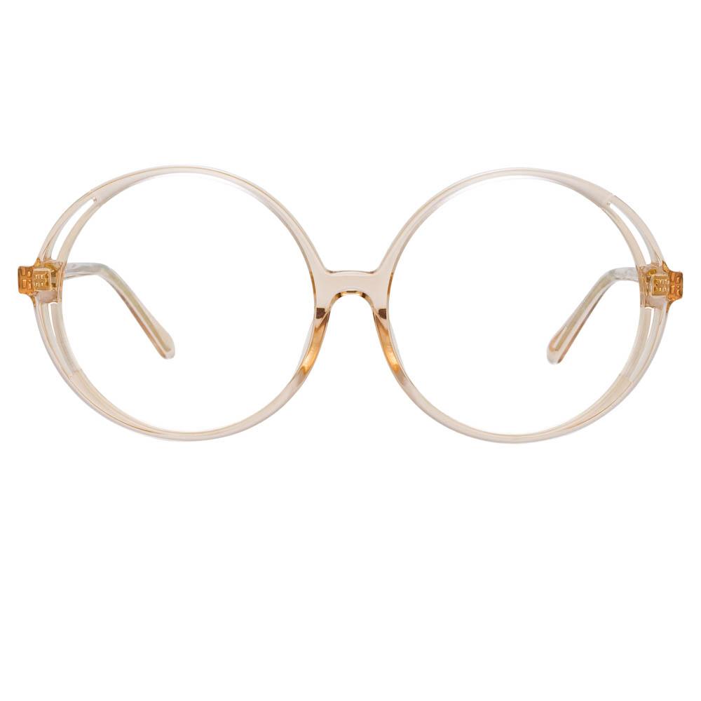 Bianca Round Optical Frame in Brown