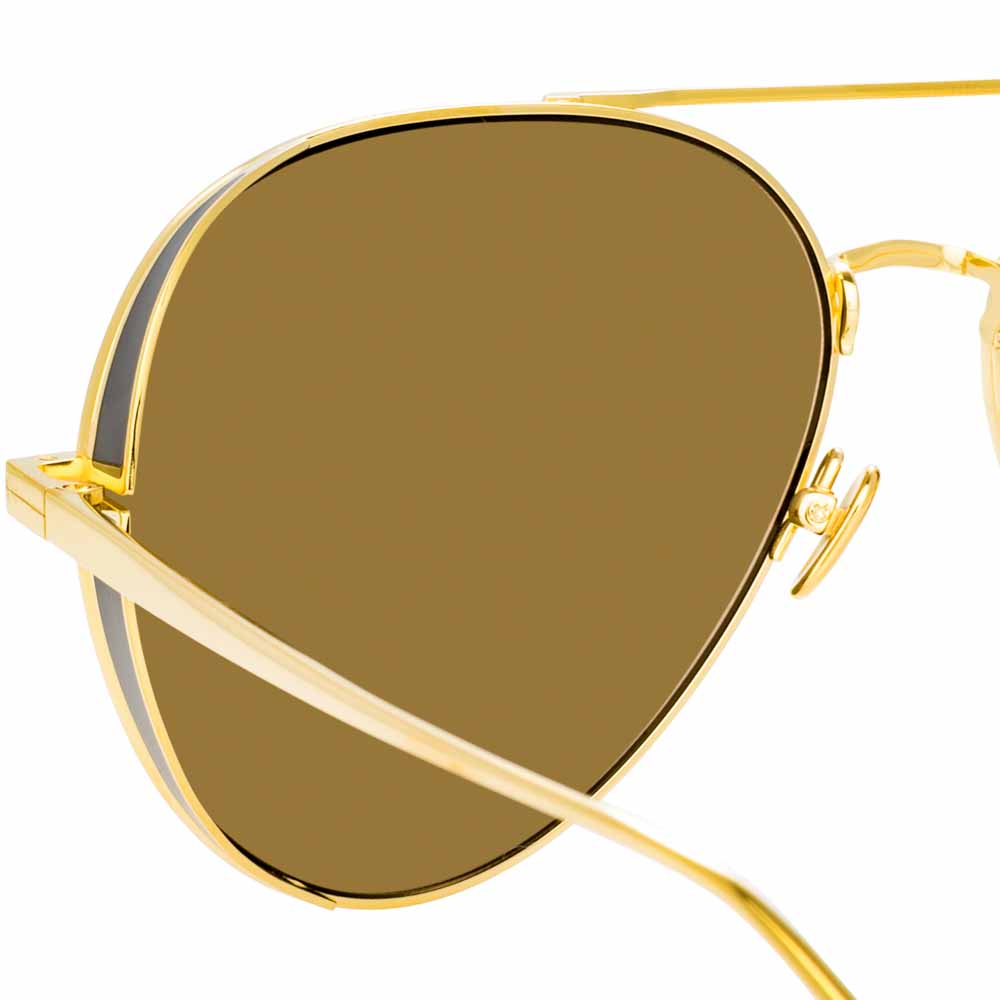 Ace Sunglasses in Gold