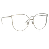 Joanna Optical Frame in White Gold