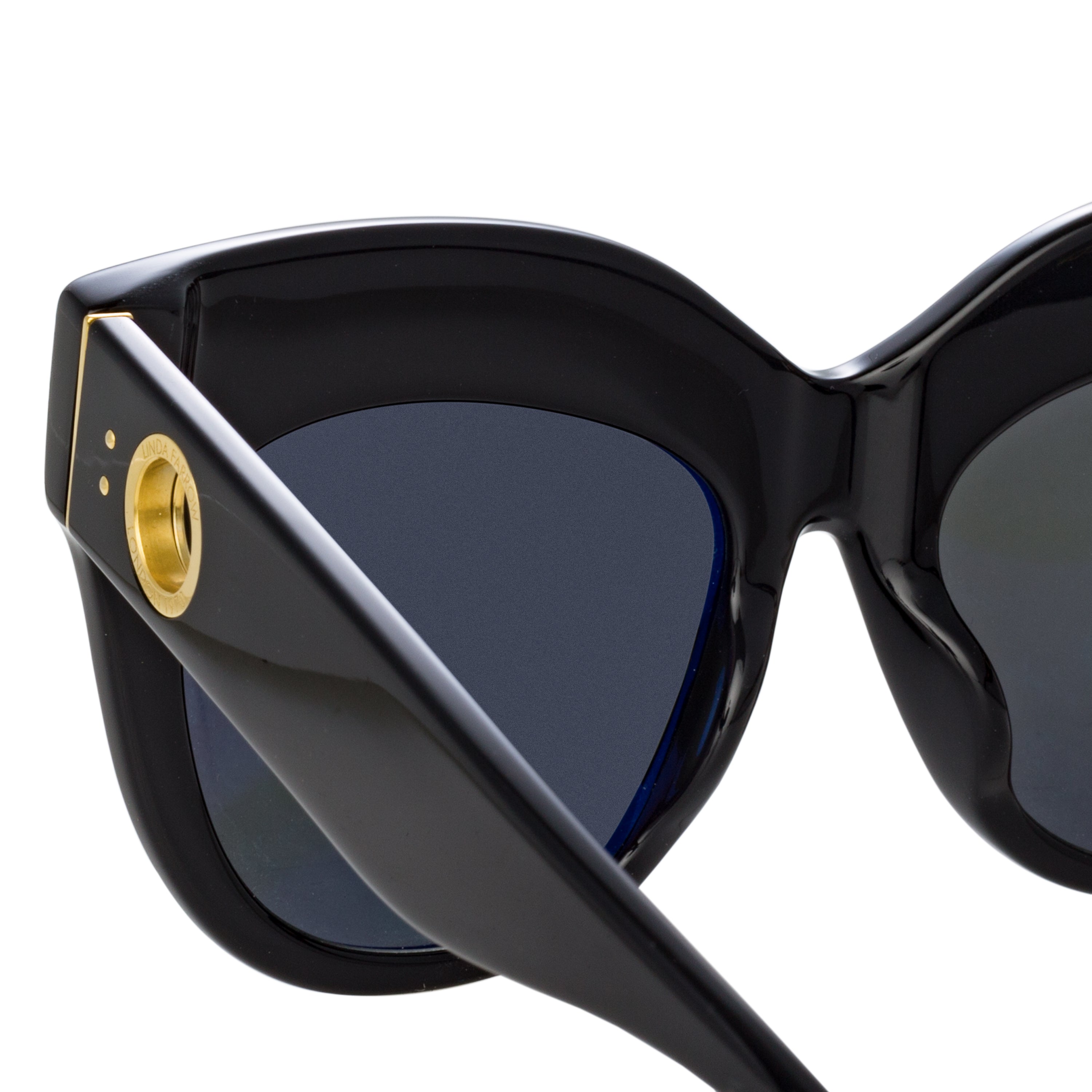 Dunaway Sunglasses in Black