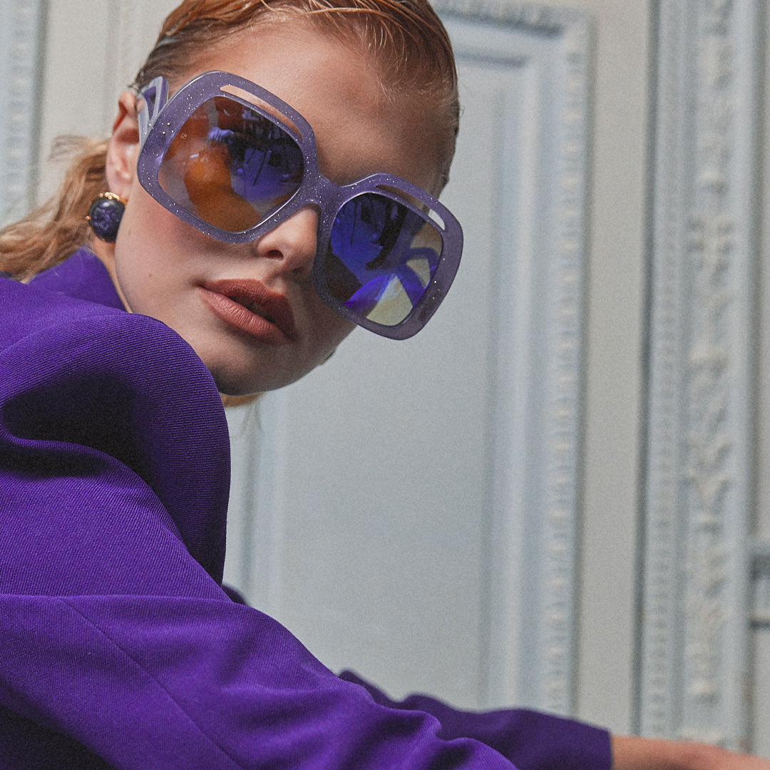 Renata Sunglasses in Purple